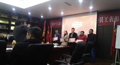 集团公司召开2018年度优异员工表扬大会暨揭晓20...
