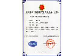 天下建设工程质量清静百强企业