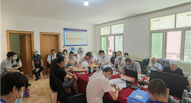 茂县中心城区市政蹊径基础设施建设项目推进会